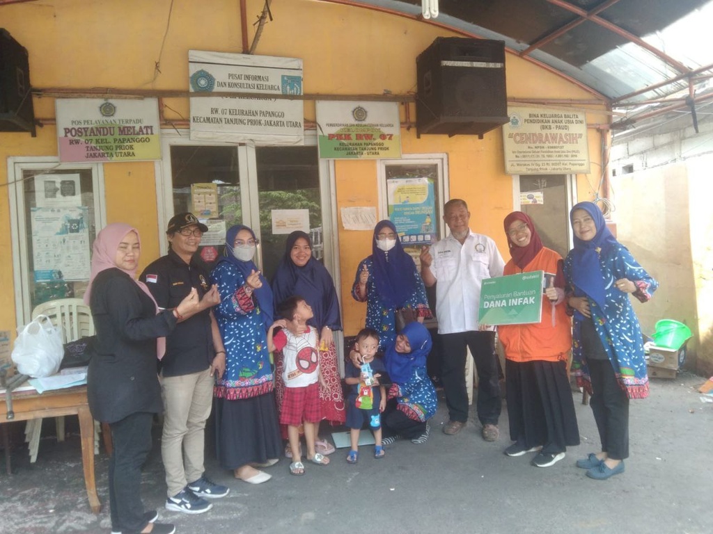 INFAK.ID SUPPORT PEMBERIAN PMT UNTUK SUKSESKAN PROGRAM BALITA HEBAT