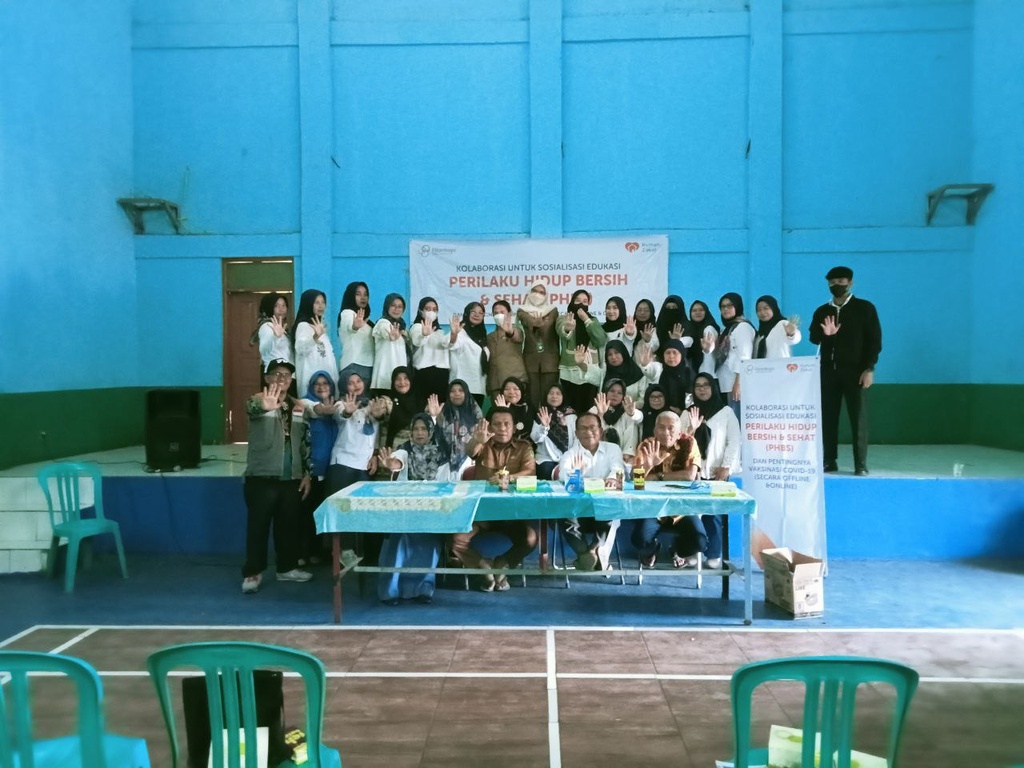 FILANTROPI INDONESA GANDENG RUMAH ZAKAT DAN PUSKESMAS MENGGELAR EDUKASI PHBS