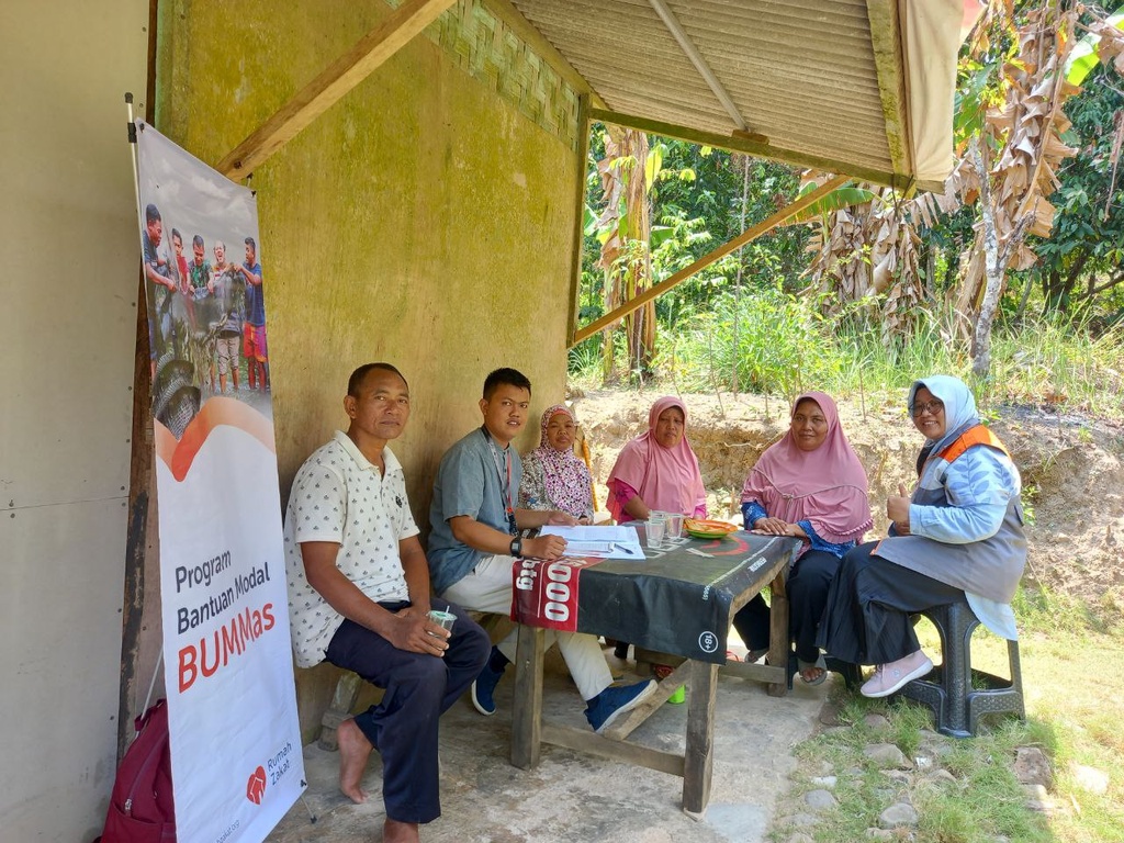 LAKUKAN PENDAMPINGAN, RUMAH ZAKAT TERUS BERUPAYA KEMBANGKAN USAHA BUMMAS
