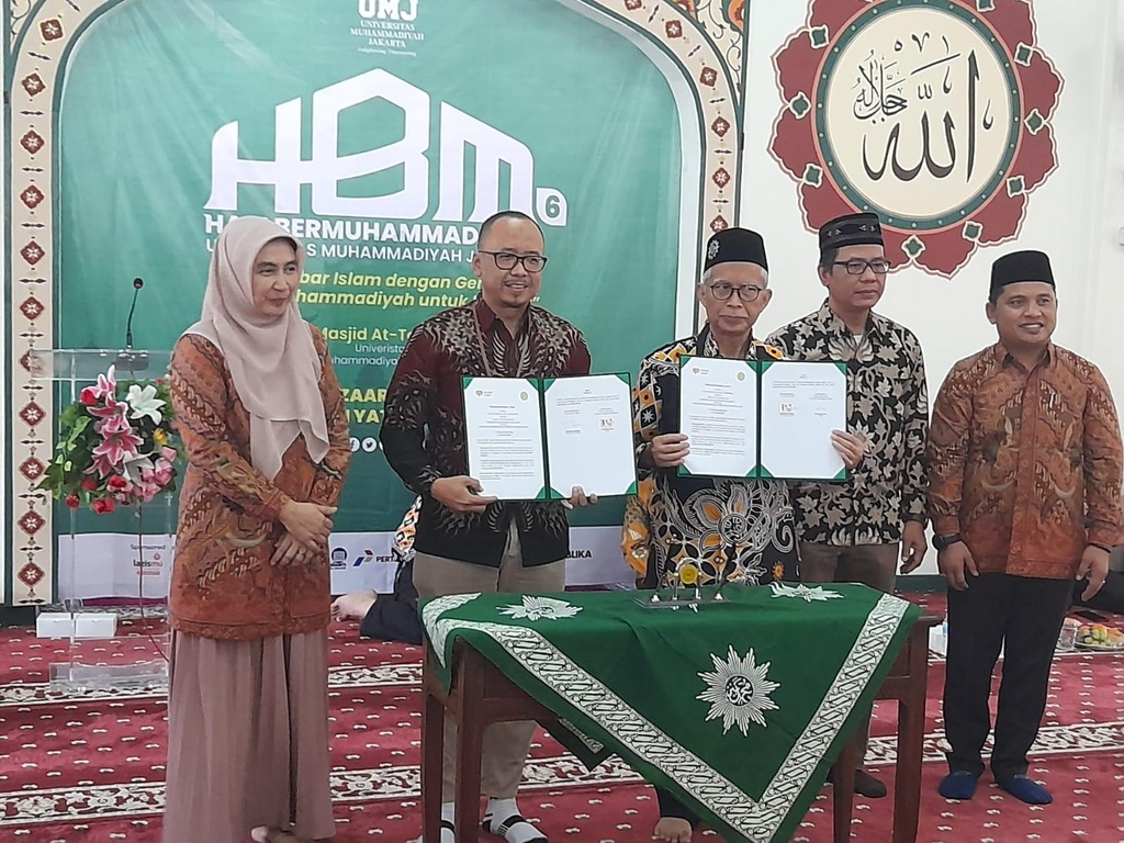 UNIVERSITAS MUHAMMADIYAH JAKARTA BERKOLABORASI DENGAN RUMAH ZAKAT DALAM PROGRAM PENGEMBANGAN SUMBER DAYA MANUSIA (SDM)