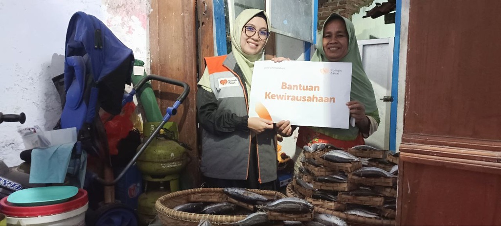WUJUDKAN KEMANDIRIAN EKONOMI, RUMAH ZAKAT TERUS BERIKAN SUPPORT MODAL KEPADA PELAKU USAHA