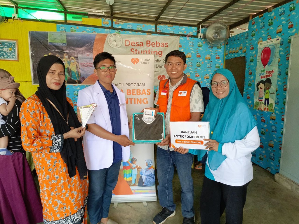 RUMAH ZAKAT HADIRKAN LAYANAN POSYANDU BALITA