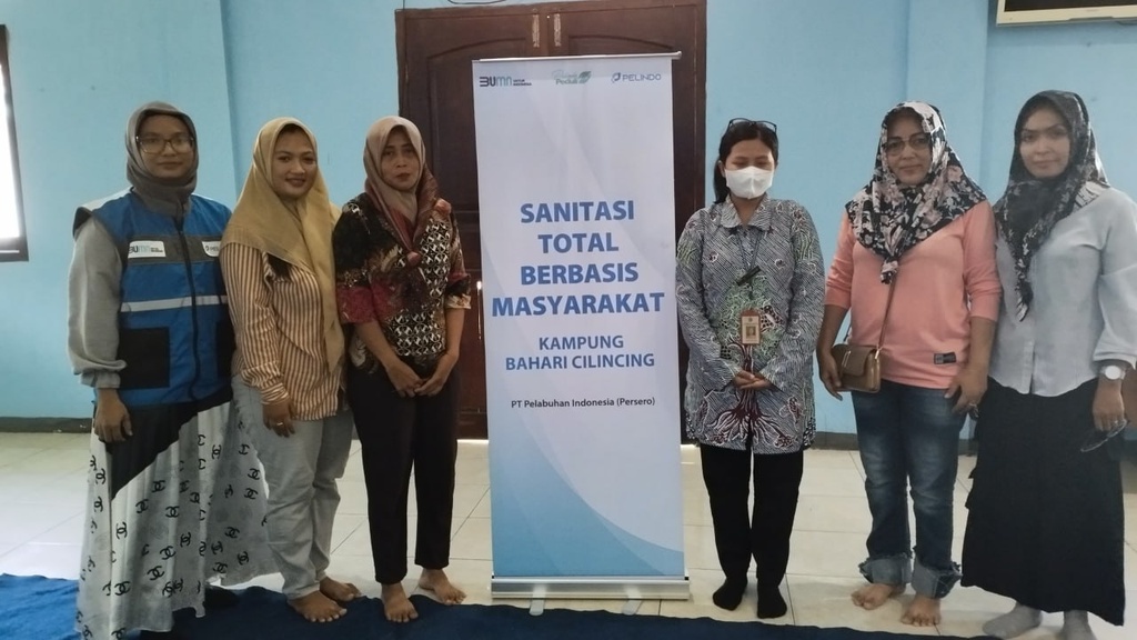 PT PELINDO BERSAMA RUMAH ZAKAT KEMBALI BERIKAN PEMBEKALAN PROGRAM SANITASI UNTUK WARGA