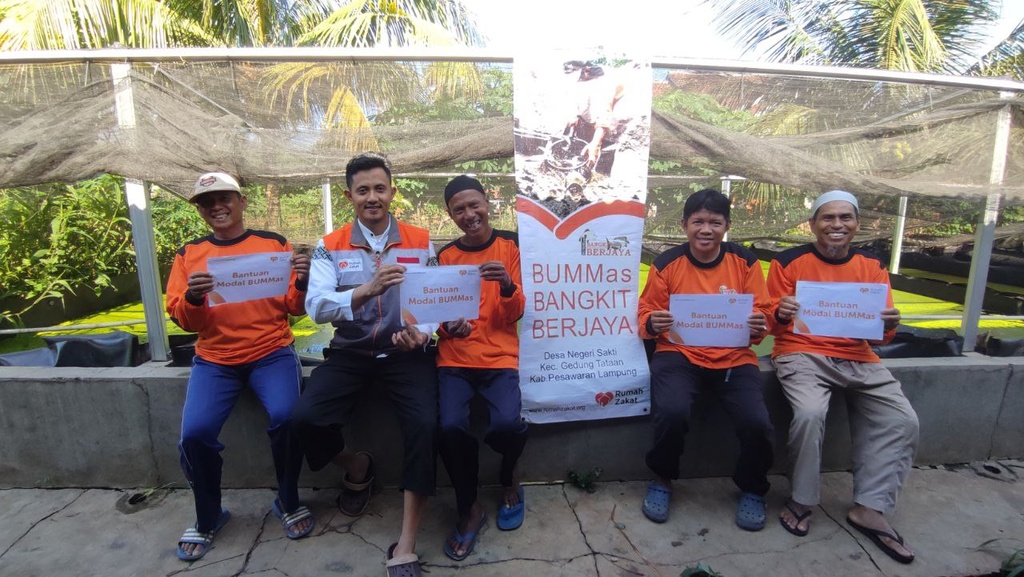 MELALUI BANTUAN MODAL, RUMAH ZAKAT TERUS BANTU KEMBANGKAN USAHA BUMMAS