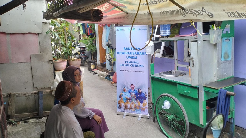 KOMITMEN KEMBANGKAN UMKM, PT PELINDO LAKUKAN KUNJUNGAN DAN PEMBINAAN