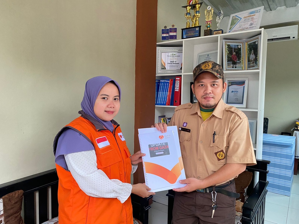 RUMAH ZAKAT MULAI MENGIRIMKAN LAPORAN KEPADA PARA DONATUR DAN MITRA