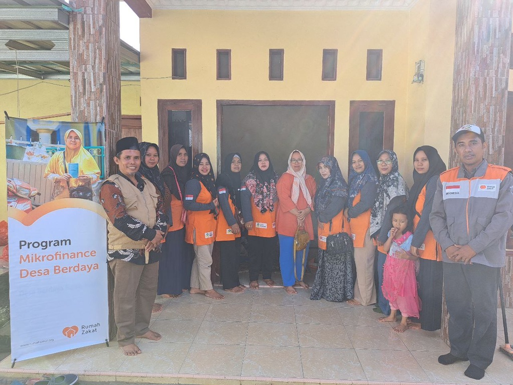 BERI EDUKASI WIRAUSAHA, RUMAH ZAKAT BERI MOTIVASI PEGIAT UMKM CILEGON AGAR SEMANGAT JALANKAN USAHA