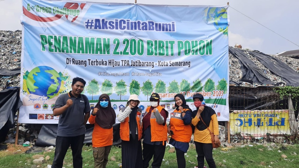 ANTISIPASI PENANAMAN GLOBAL, RUMAH ZAKAT ACTION IKUTI KEGIATAN PENANAMAN POHON