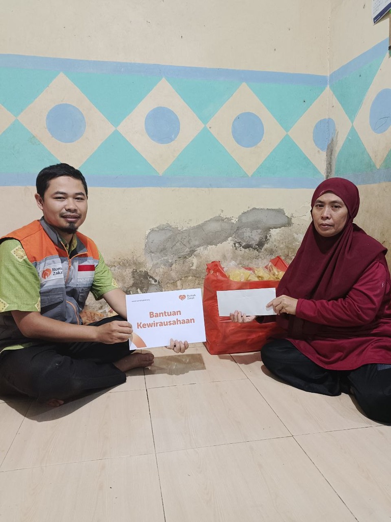RUMAH ZAKAT TERUS BANTU KEMBANGKAN USAHA WARGA MELALUI BANTUAN MODAL