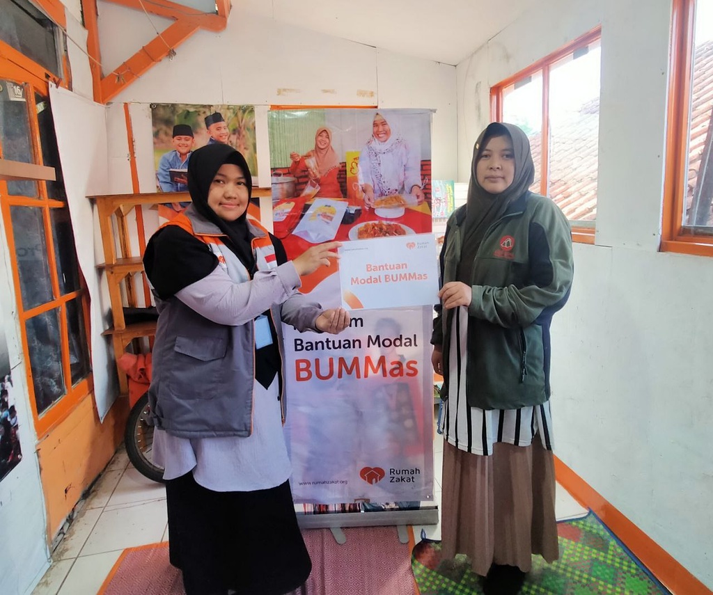 DAPAT BANTUAN MODAL, WARGA BINAAN RUMAH ZAKAT KIAN SEMANGAT KEMBANGKAN USAHA