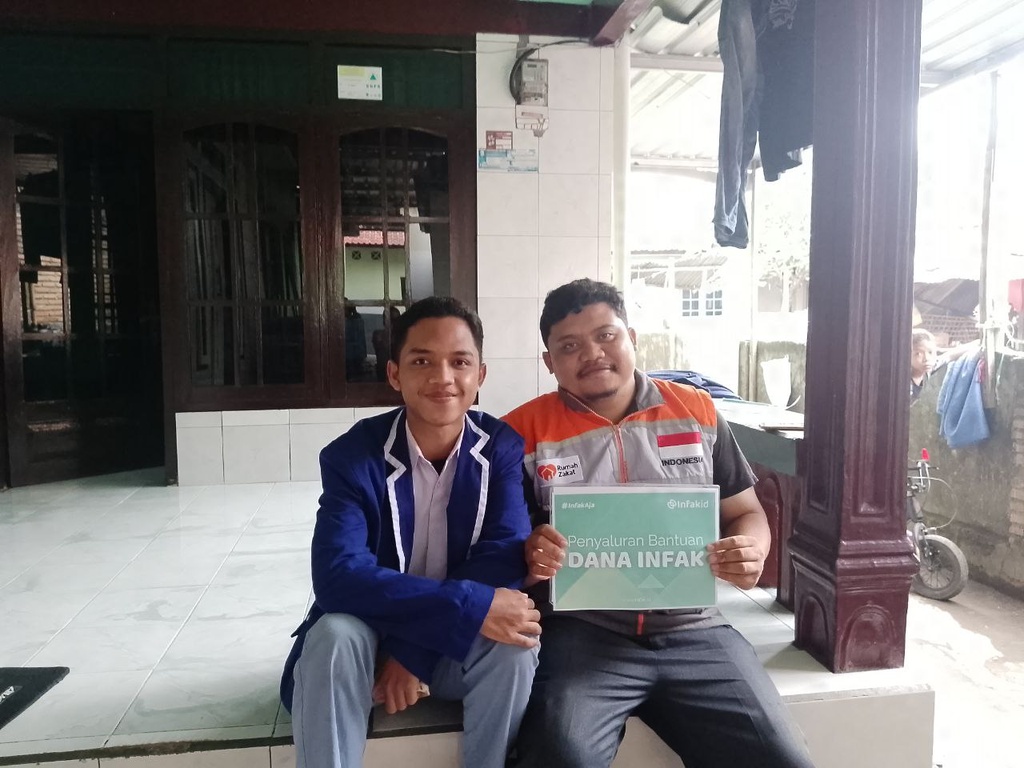 RUMAH ZAKAT MELALUI INFAK.ID SALURKAN BANTUAN PENDIDIKAN UNTUK DANI