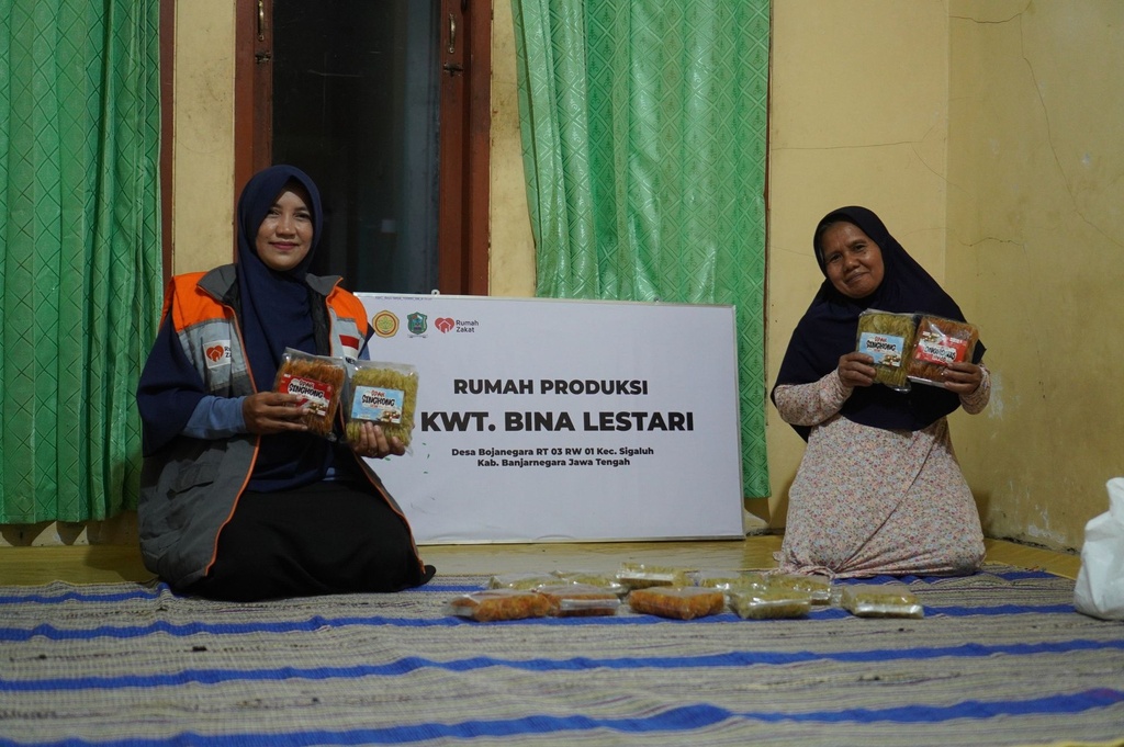 RUMAH ZAKAT TERUS DORONG PERKEMBANGAN USAHA LOKAL MELALUI BANTUAN MODAL