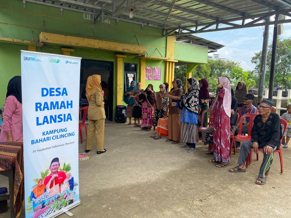 PT PELINDO, RUMAH ZAKAT, PUSKESMAS CILINCING, DAN KELURAHAN CILINCING DESA RAMAH LANSIA**