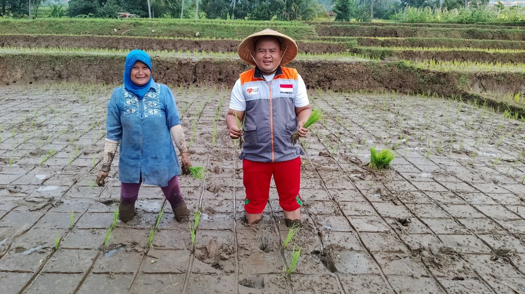 DUKUNG KETAHANAN PANGAN, RUMAH ZAKAT KONSISTEN DAMPINGI KEGIATAN PERTANIAN WARGA BINAAN