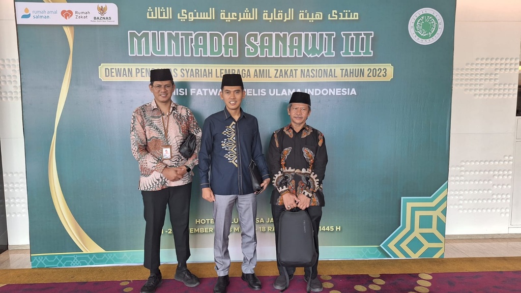 Rumah Zakat turut aktif mensukseskan Kegiatan Muntada Sanawi Dewan Pengawas Syariah Lembaga Amil Zakat Nasional pada tgl. 1-2 November 2023 di Hotel Sari Pasific Jakarta