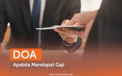 DOA APABILA MENDAPAT GAJI