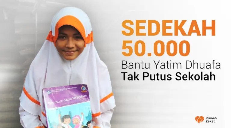sedekah yatim putus sekolah 1
