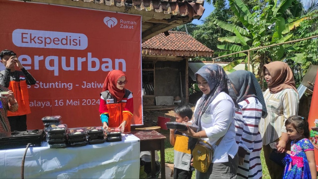 EKSPEDISI SUPERQURBAN RUMAH ZAKAT SUPPORT PROGRAM DESA BEBAS STUNTING