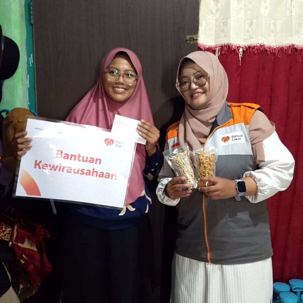 RUMAH ZAKAT SALURKAN BANTUAN KEWIRAUSAHAAN UNTUK BANTU PELAKU UMKM TUMBUH DAN BERKEMBANG