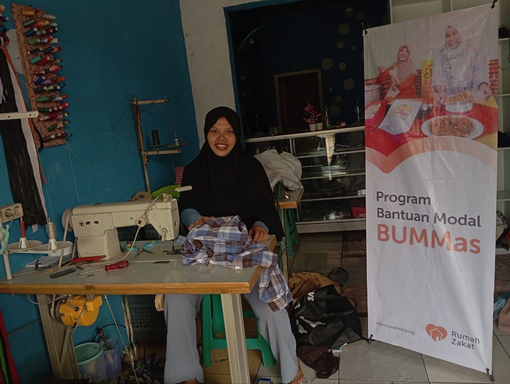 PASTIKAN PERKEMBANGAN USAHA, RUMAH ZAKAT RUTIN LAKUKAN MONITORING