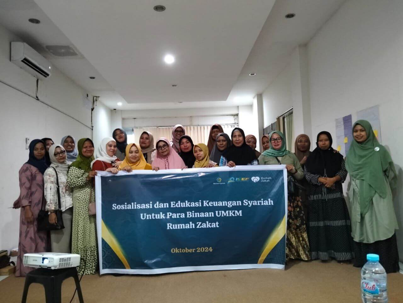 Rumah Zakat Sulsel Gelar Sosialisasi Bulan Keuangan dan Ekonomi Syariah untuk Pelaku UMKM