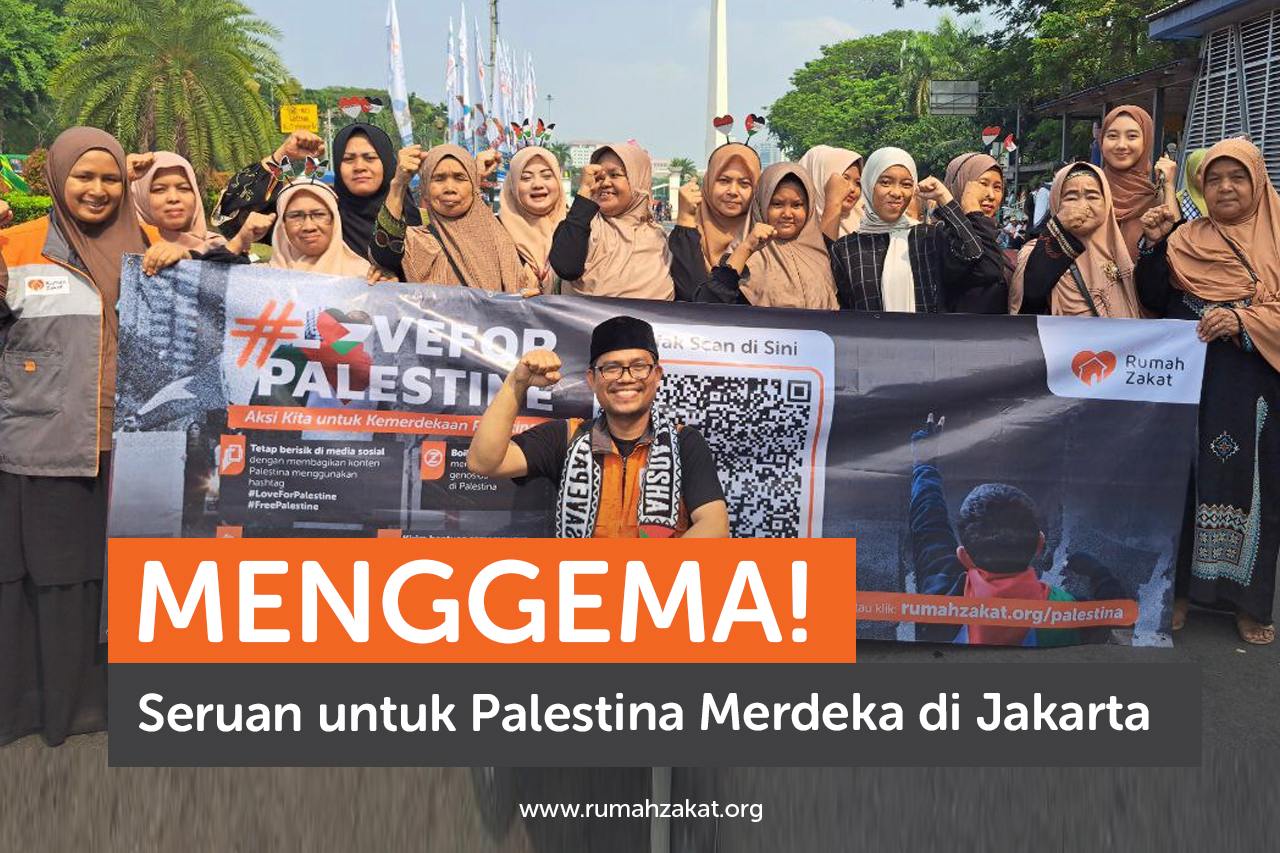 Menggema! Seruan untuk Palestina Merdeka di Jakarta