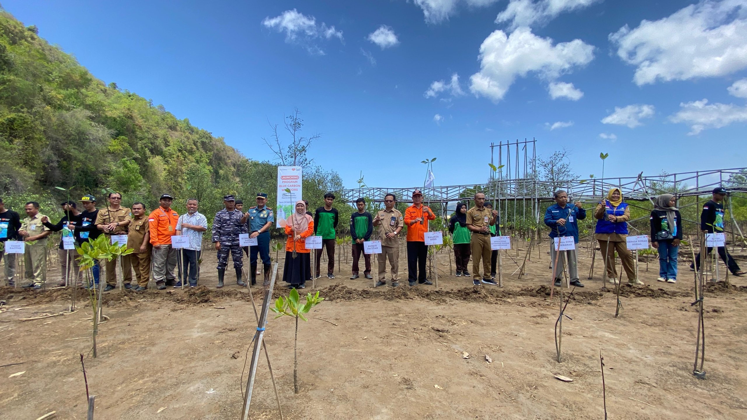 Rumah Zakat perkuat ekosistem mangrove Pacitan melalui Blue Carbon Warrior