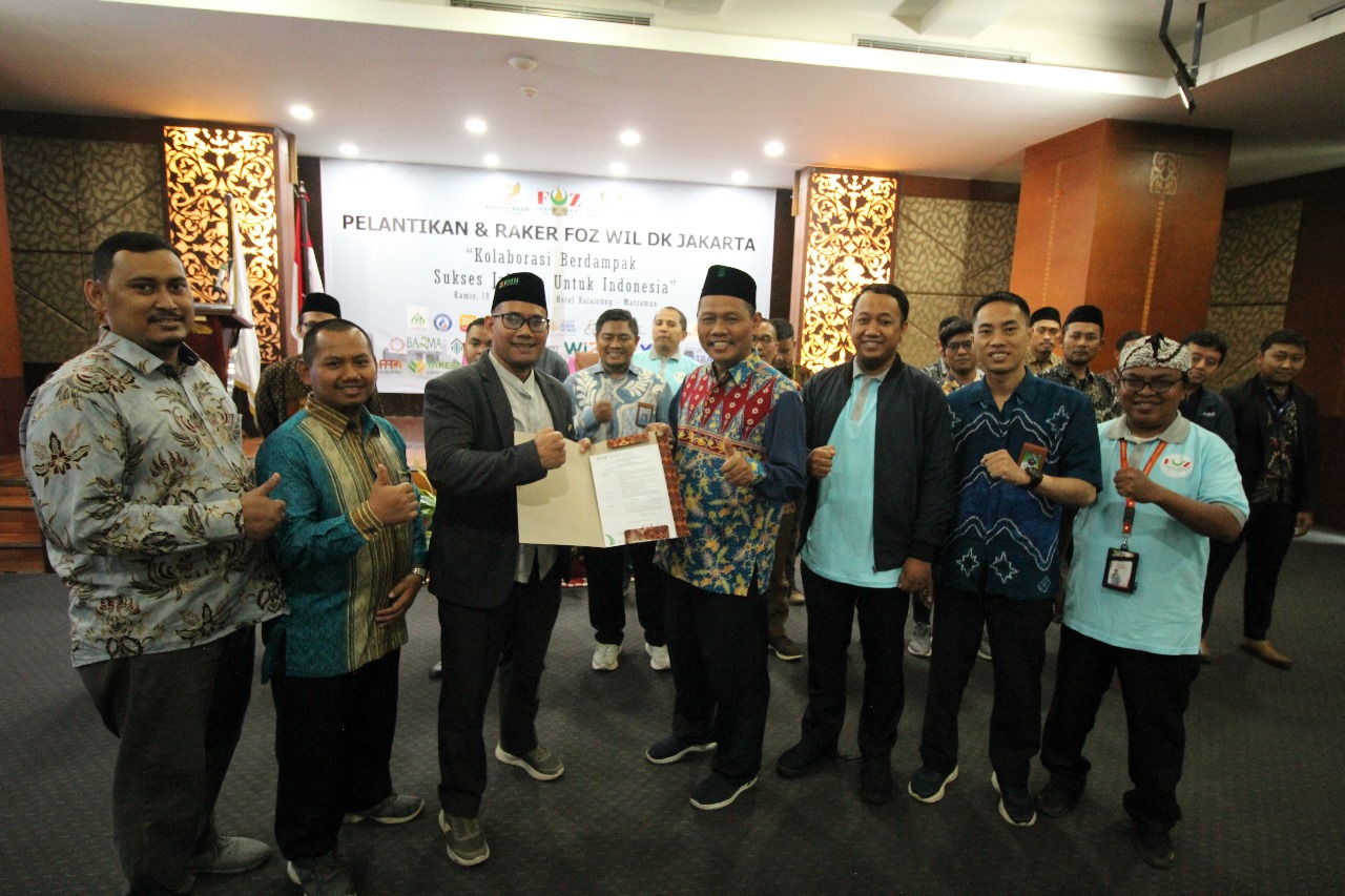 FOZ DK Jakarta Resmi Dilantik, Siap Bekerja untuk Masyarakat