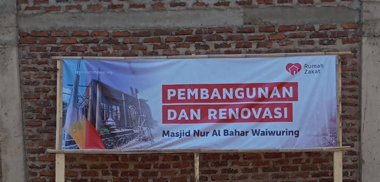Bangun Masjid Nur Al-Bahar, Rumah Zakat Beri Kebahagiaan Bagi Warga di Waiwuring NTT