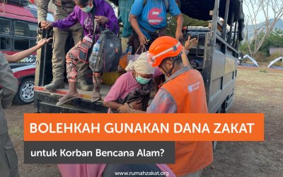 Bolehkah Gunakan Dana Zakat untuk Korban Bencana Alam?