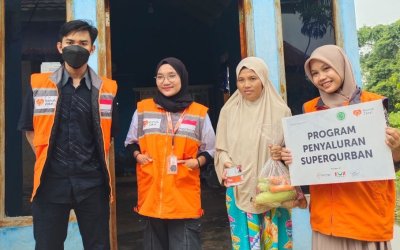 Ekspedisi Relawan Rumah Zakat Palembang Tebarkan Manfaat Hebat di Desa Sungai Dua