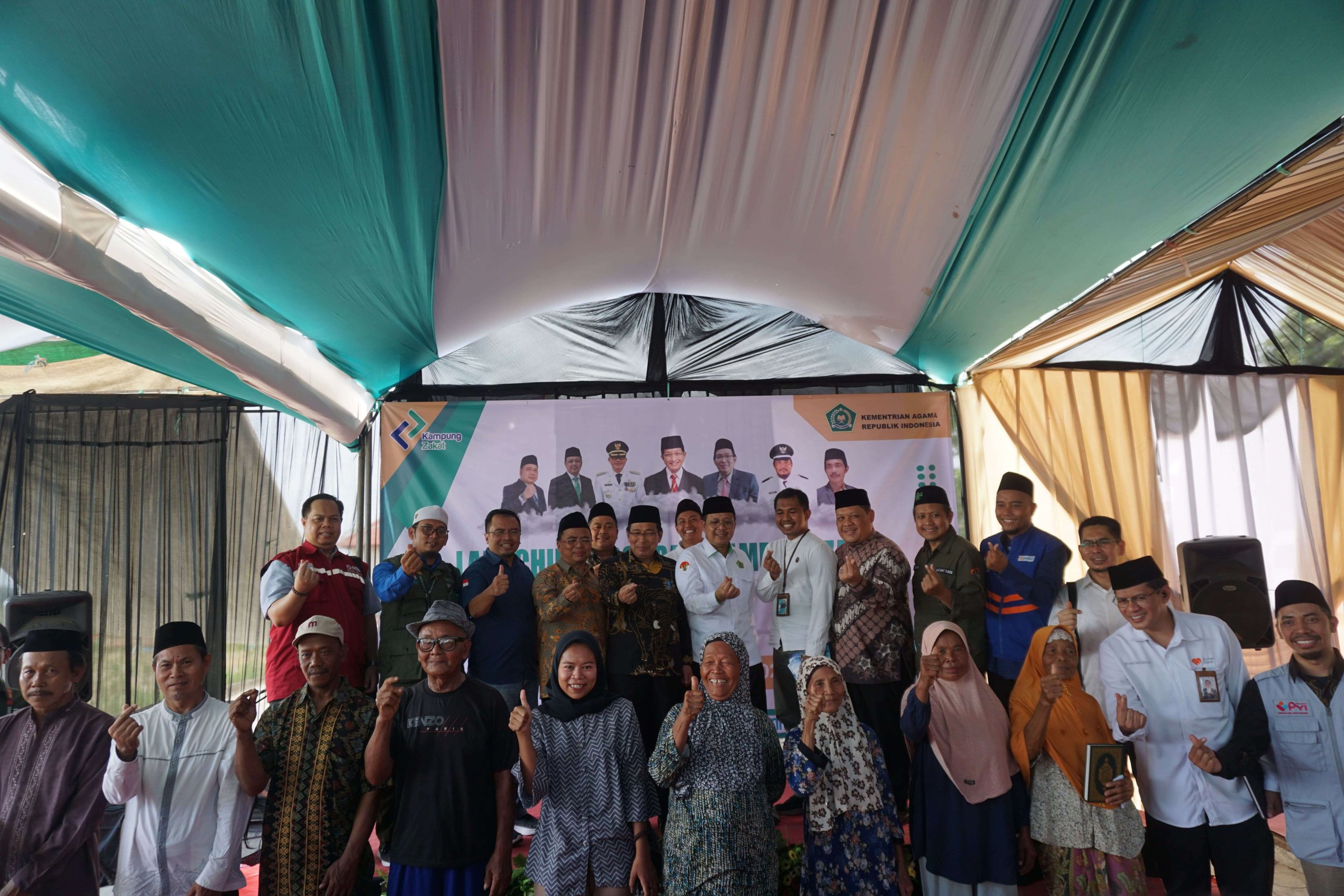 Launching Kampung Zakat di Desa Guwa Lor Cirebon