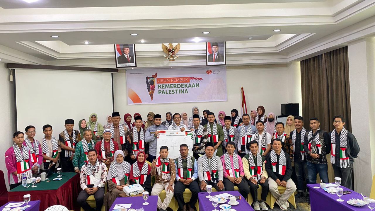 Peduli Palestina, Rumah Zakat Gelar Urun Rembuk untuk Kemerdekaan Palestina