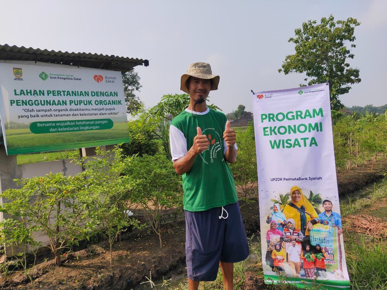Penyaluran dan Pendampingan Usaha Kelompok Cangkol Berdaya oleh UPZ Bank Permata Syariah dan Rumah Zakat