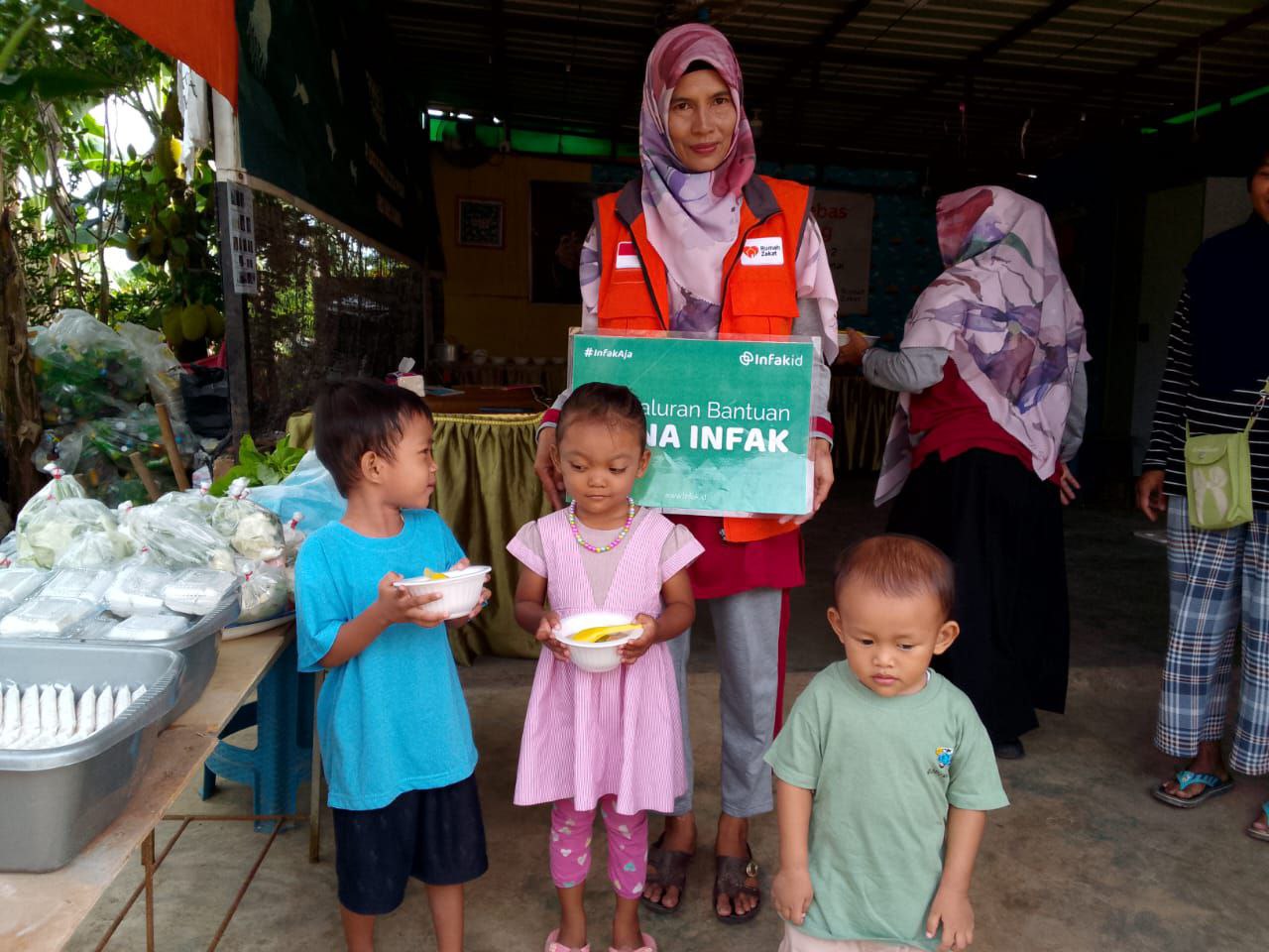 Rumah Zakat Melalui Infak.Id Bantu Program Gizi Balita untuk Kurangi Stunting di Batam