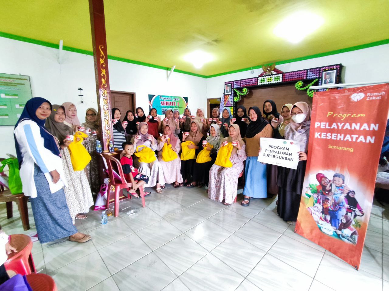 Rumah Zakat dan Yayasan Cita Sehat Gelar Pemeriksaan Kesehatan dan Edukasi untuk Ibu Hamil di Kabupaten Batang