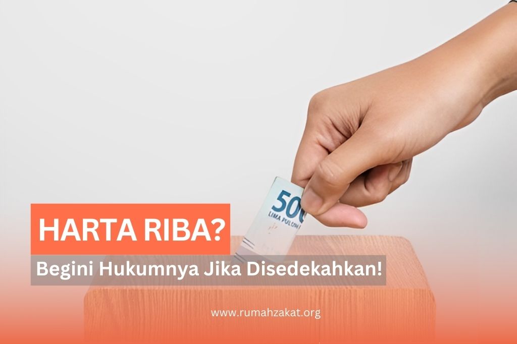 sedekah harta riba
