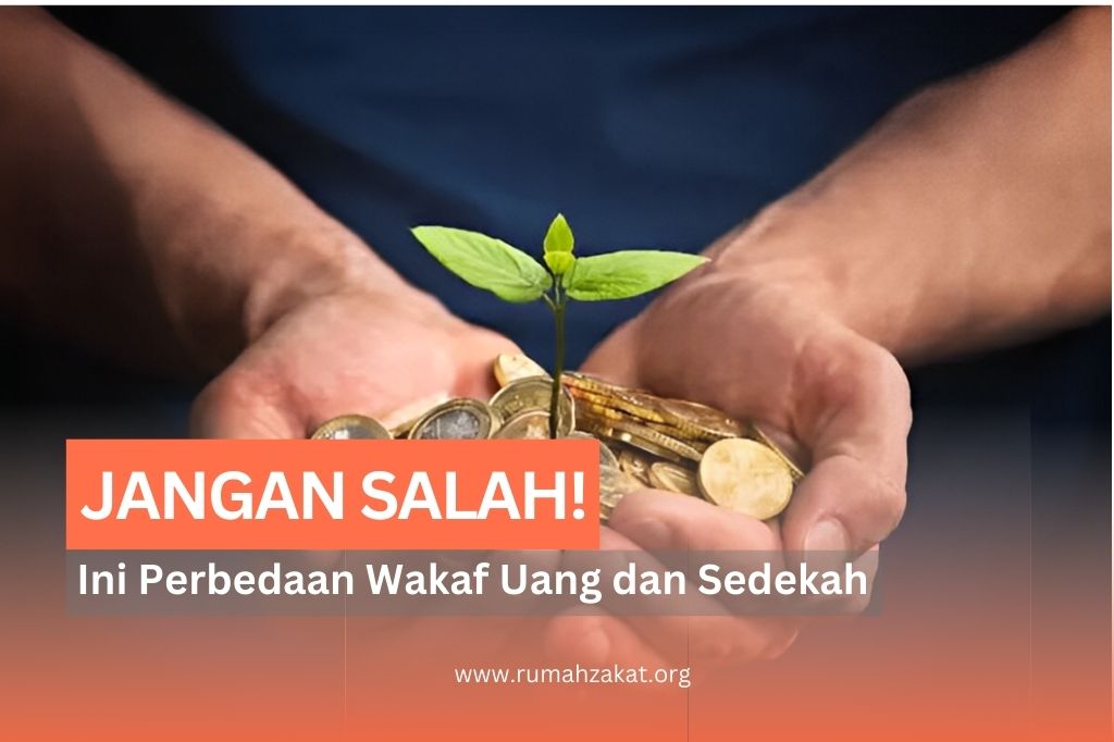 wakaf tunai dan sedekah