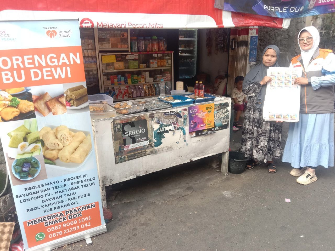 Ok Oce Peduli Berikan Penguatan Produk kepada Pedagang UMKM