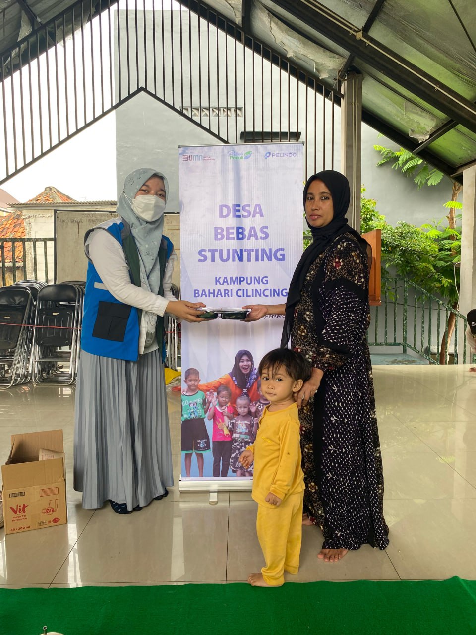 Dukung Penurunan dan Pencegahan Stunting, PT Pelindo Salurkan Pemberian Makanan Tambahan (PMT)