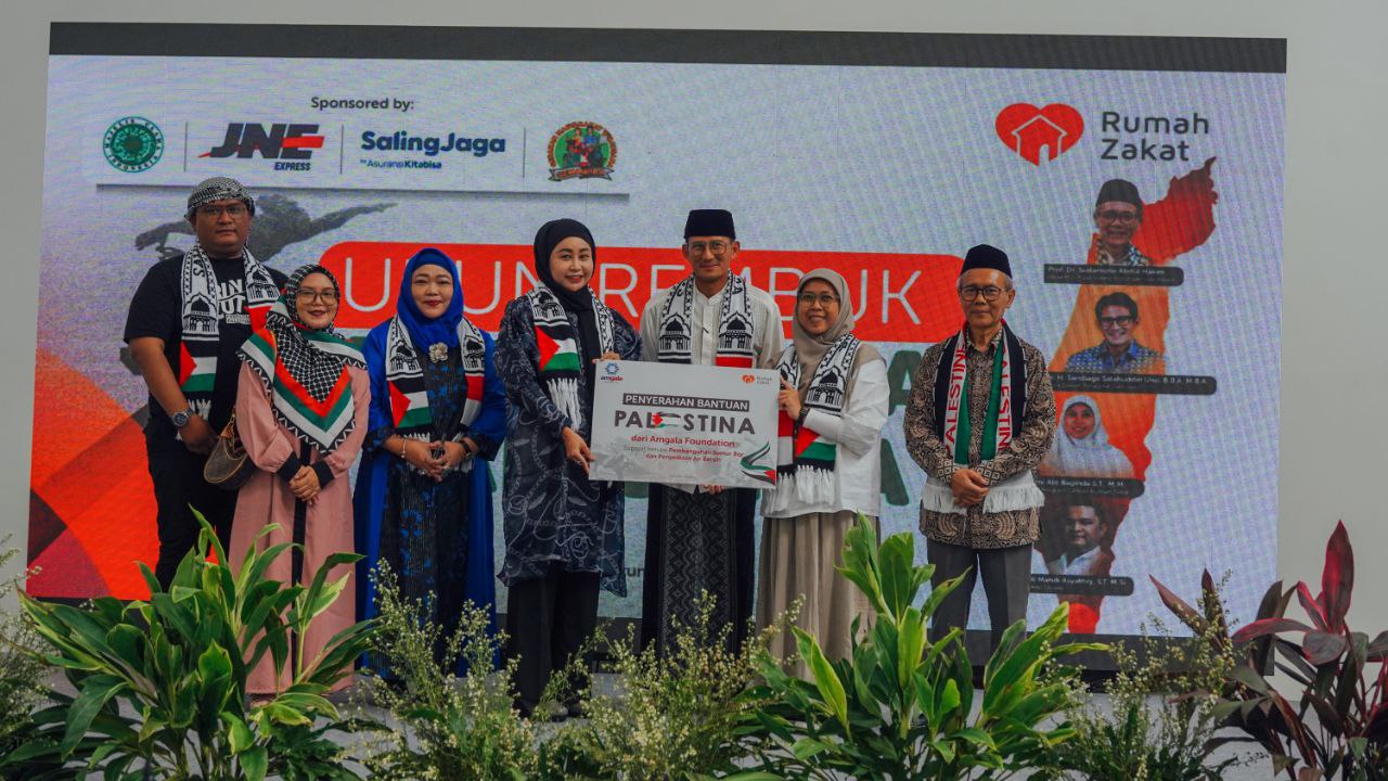 Amgala Foundation Serahkan Bantuan Sumur Bor untuk Palestina