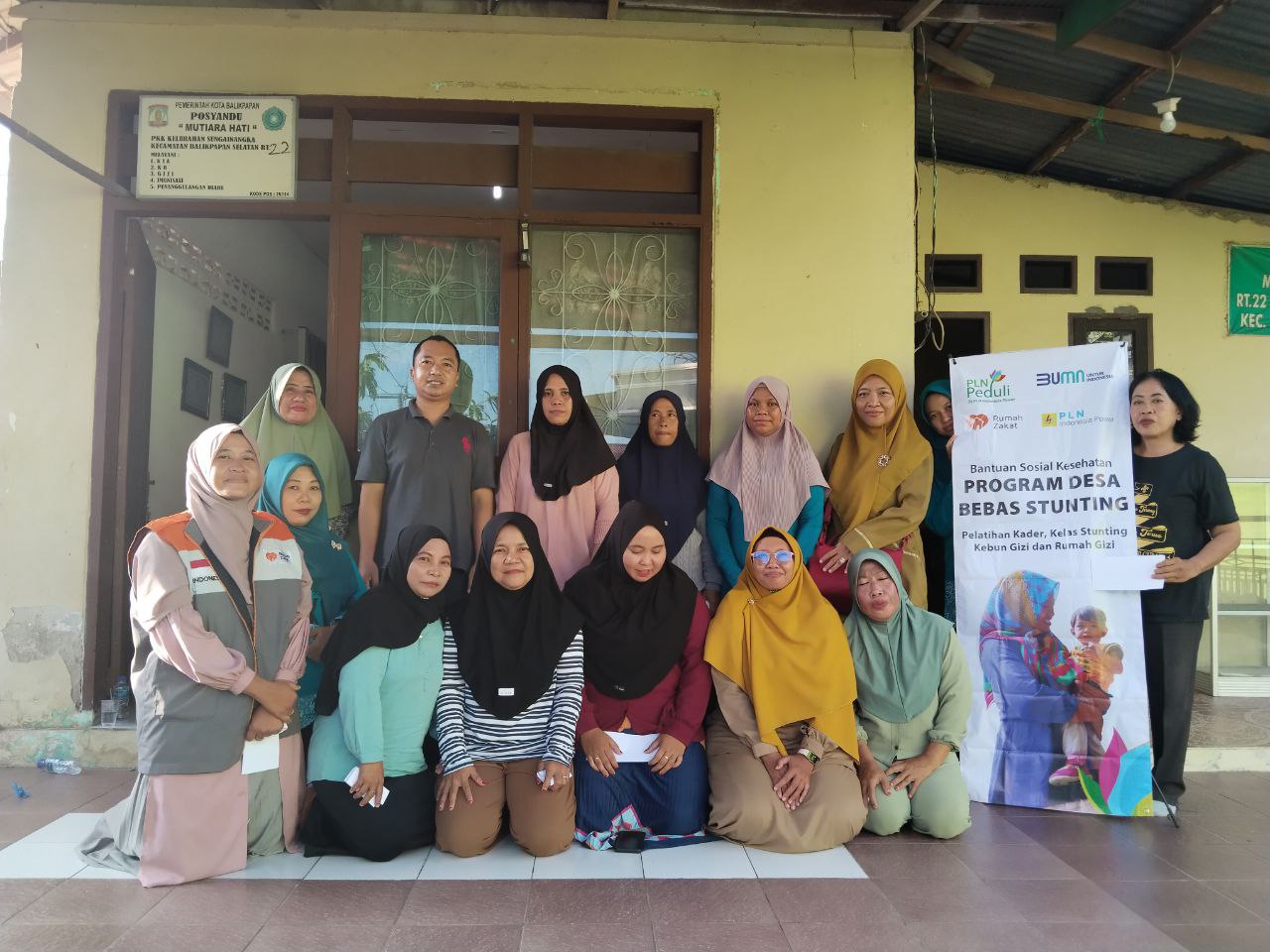 Bantu Cegah Stunting, PT. PLN Indonesia Power Bersama Rumah Zakat Adakan Pelatihan Kader Posyandu di Balikpapan