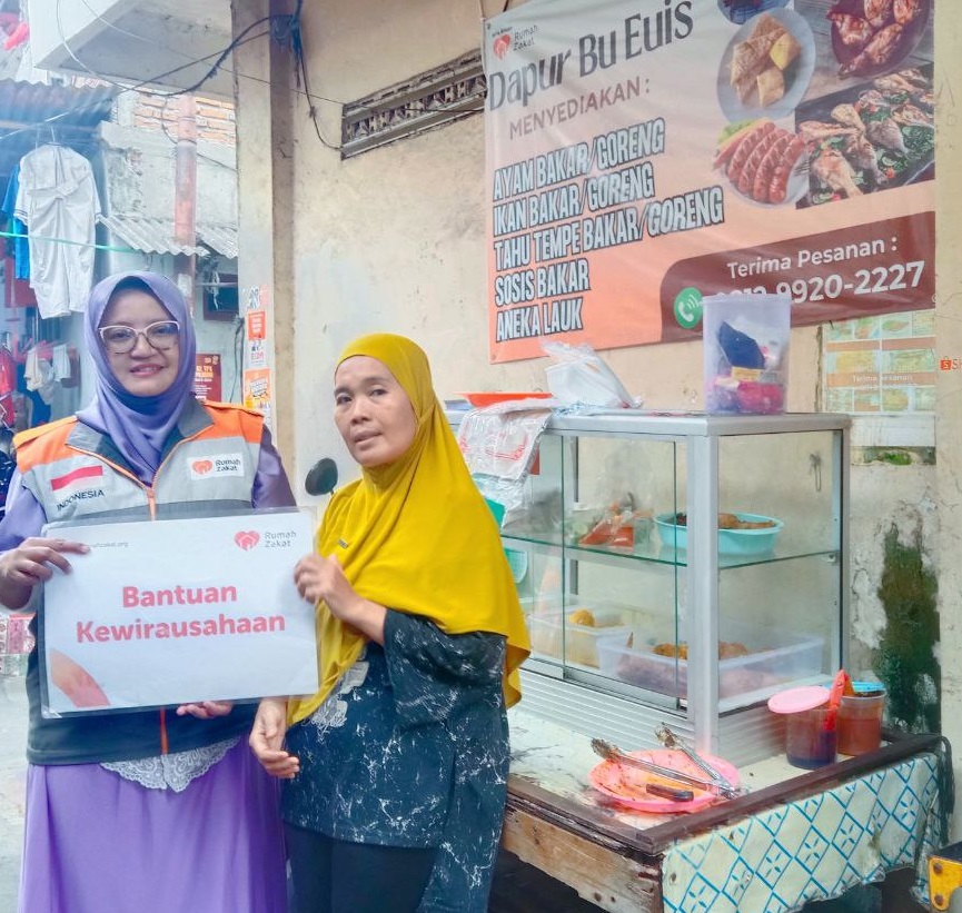 Bantuan Kewirausahaan Rumah Zakat Dorong Perkembangan UMKM di Desa Berdaya Tanah Tinggi