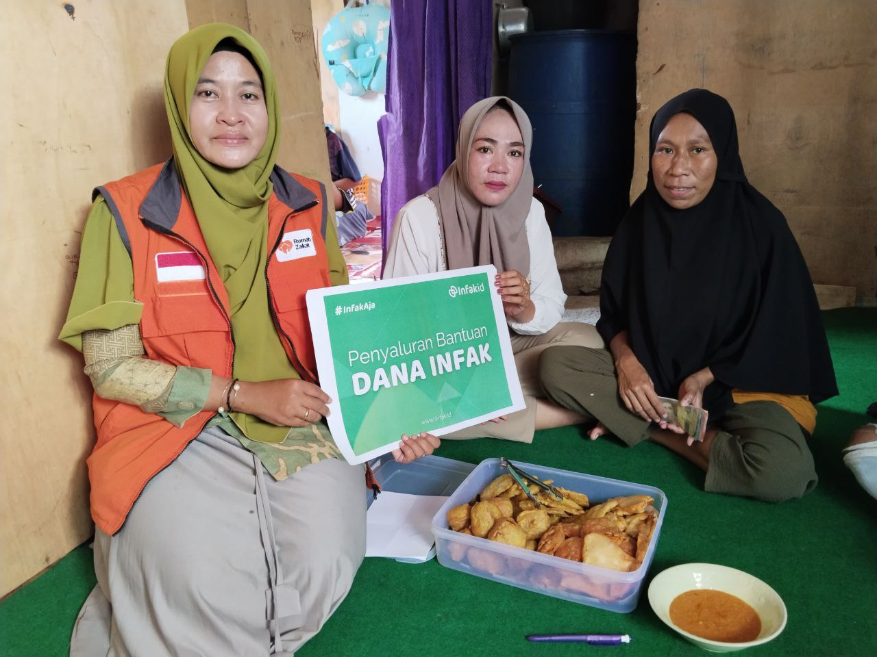 Bantuan Modal Usaha dari Dana infak.id Donatur Rumah Zakat