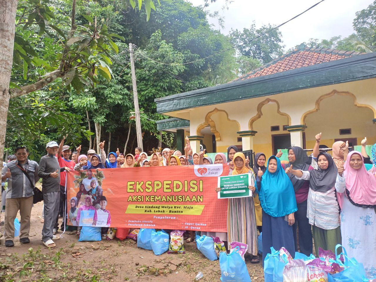 Jelang Akhir Tahun, Rumah Zakat Gelar Ekspedisi Aksi Kemanusiaan di Lebak Banten