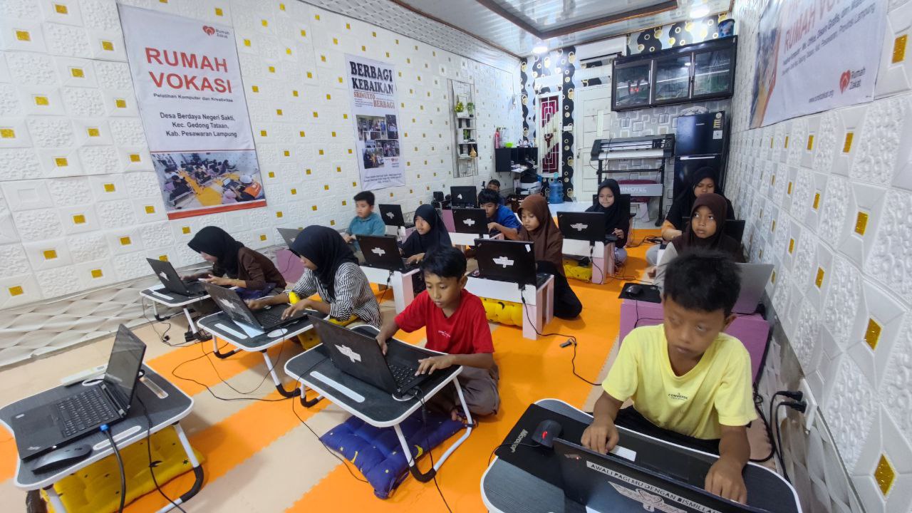 Pelatihan Komputer Pekanan untuk Pemula di Rumah Vokasi Balai Inspirasi Rumah Zakat