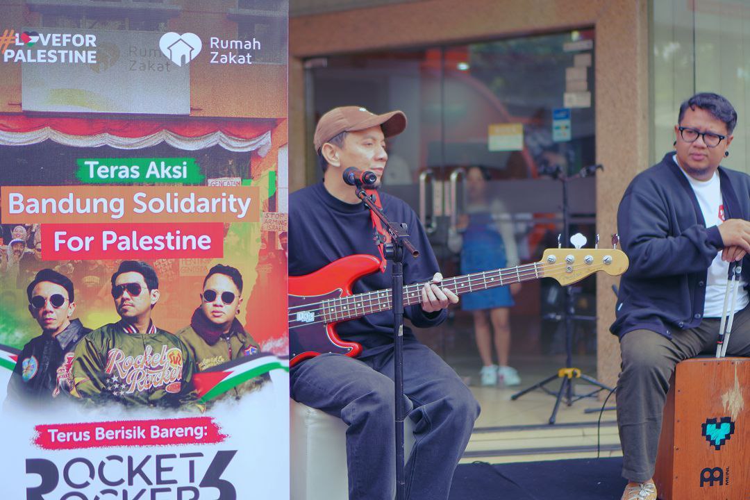 Suarakan Kemerdekaan Palestina, Rumah Zakat Adakan Teras Aksi dan Diskusi Bandung Solidarity for Palestine