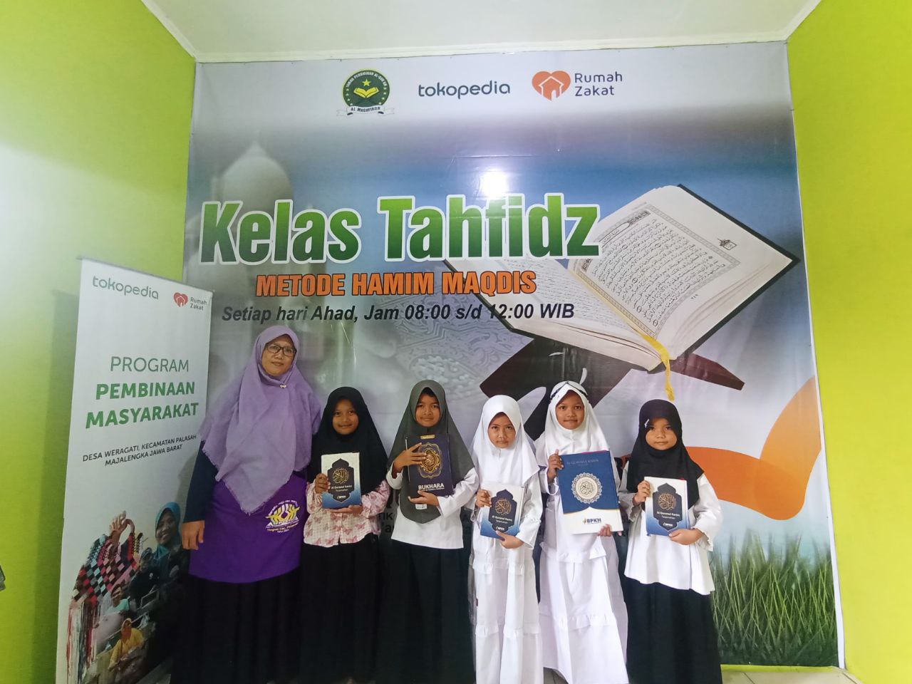 Soft opening Kelas tahfidz Rumah Qur’an Al Maghfiroh berjalan lancar