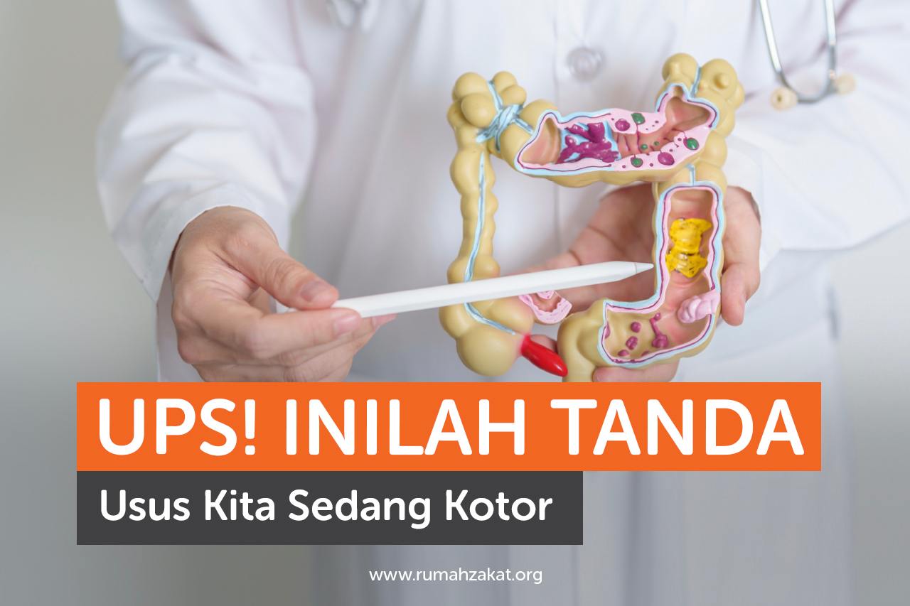 Ups! Inilah Tanda Usus Kita Sedang Kotor