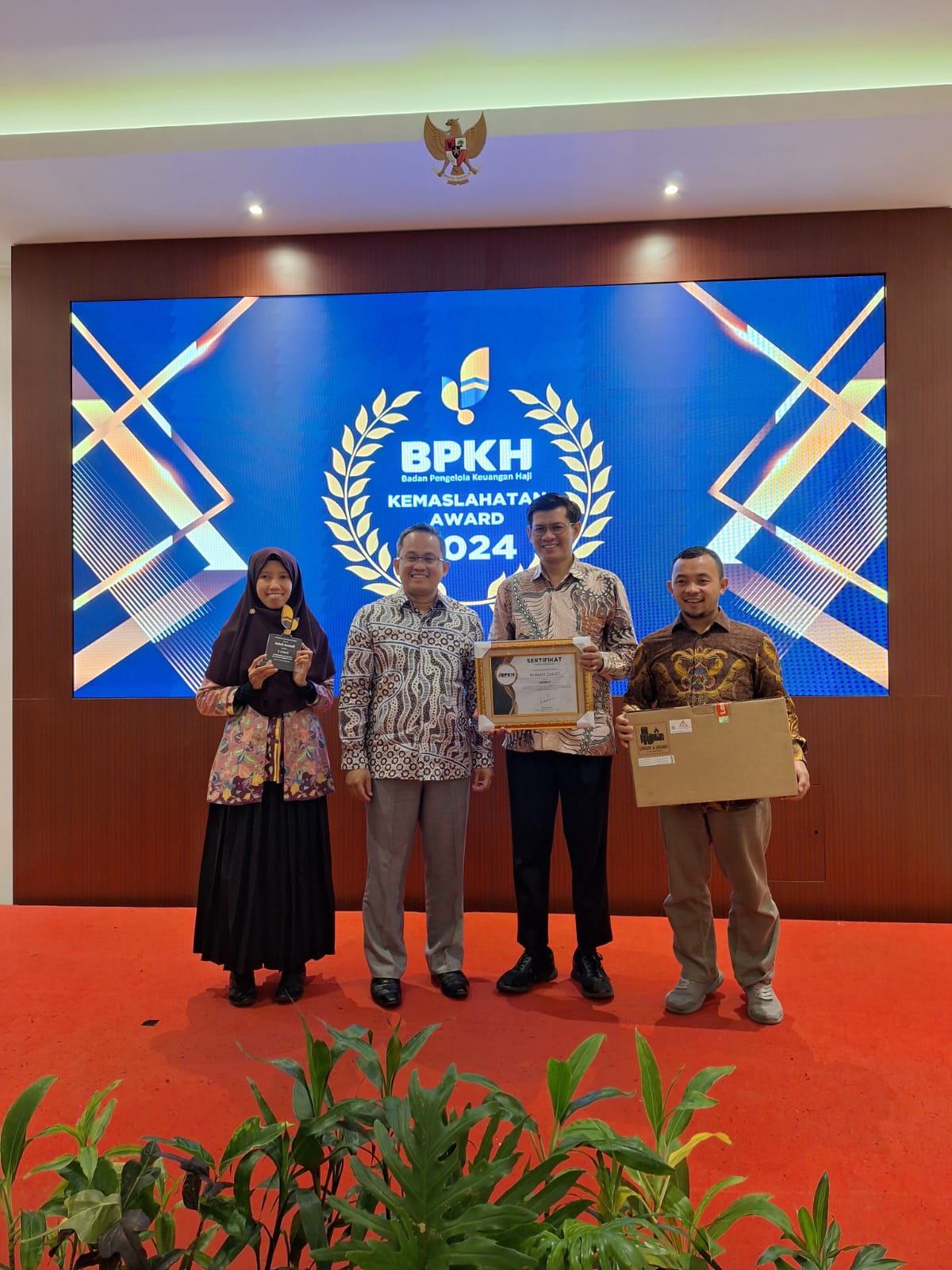 Rumah Zakat Raih Juara 2 di Awarding Mitra Kemaslahatan BPKH 2024
